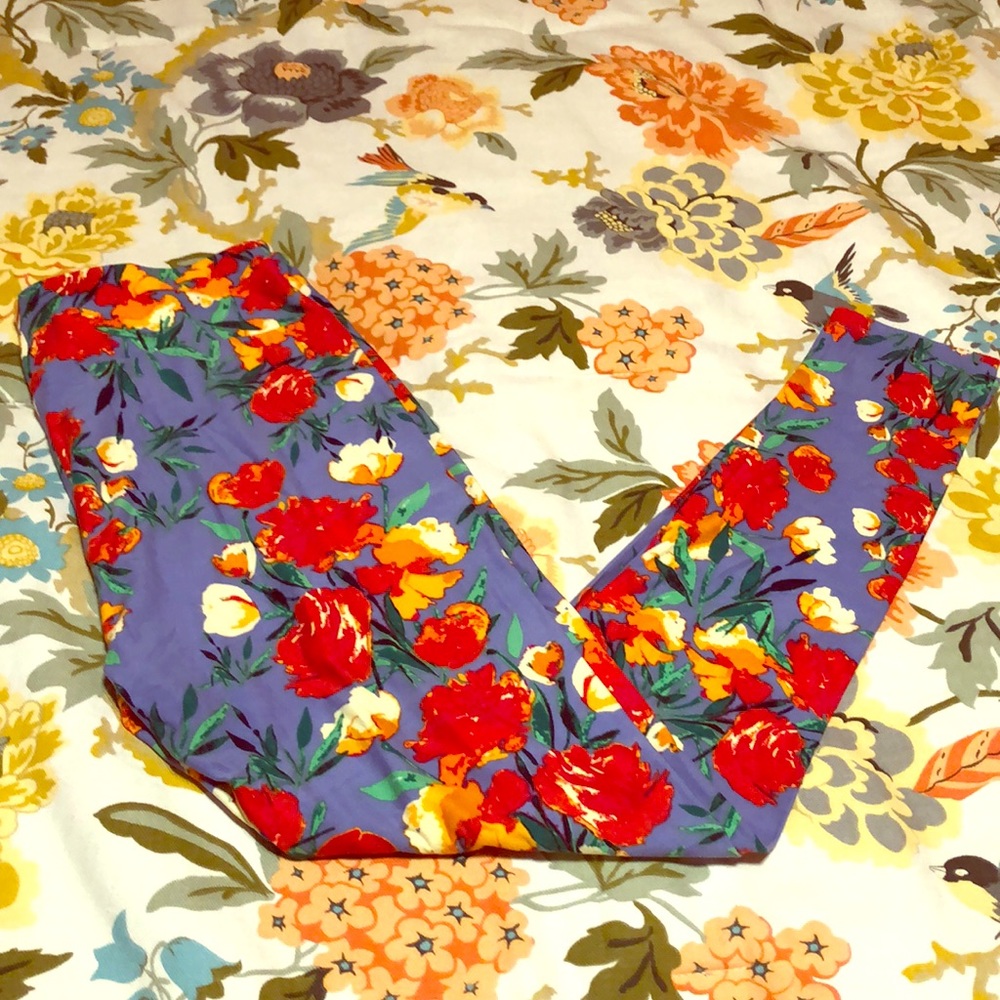 Bright Floral TC Leggings